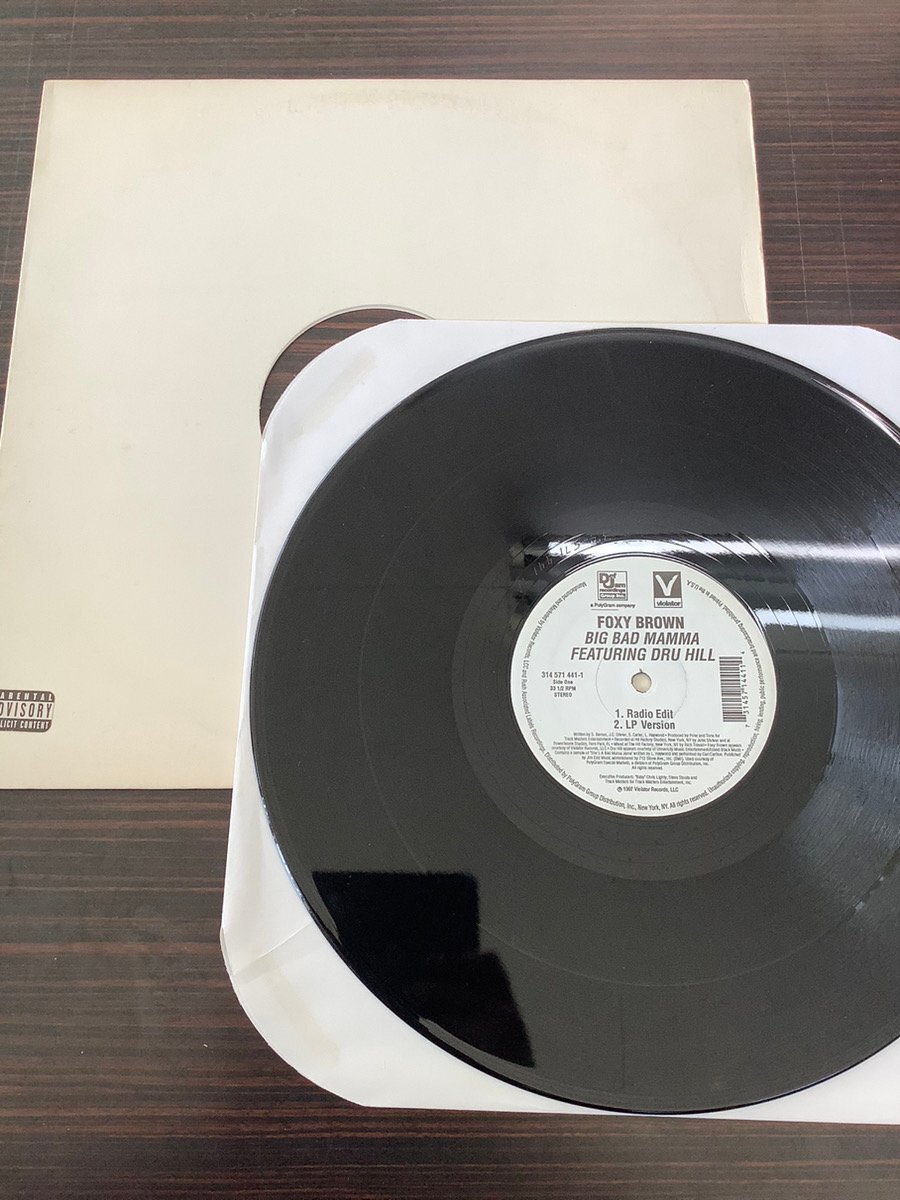 ◆日 F 906 433 FOXY BROWN BIG BAD MAMMA FEATURING DRU HILL 314 571 441-1 -定形外拍卖