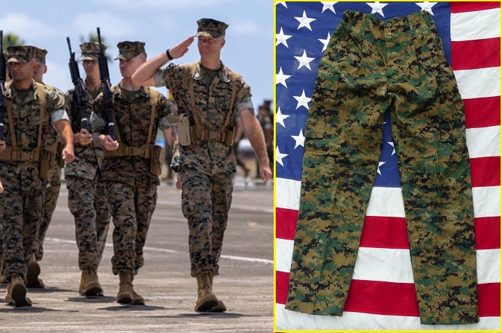 米軍実物 未使用 USMC マーパットトラウザー MCCUU S-R 602x拍卖