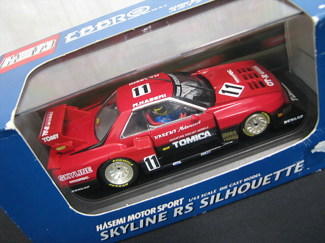 G. EBBRO TOMY 1/43 SKYLINE RS SILHOUETTE #11 スカイライン シルエット エブロ トミカ ミニカー デッドストック品拍卖