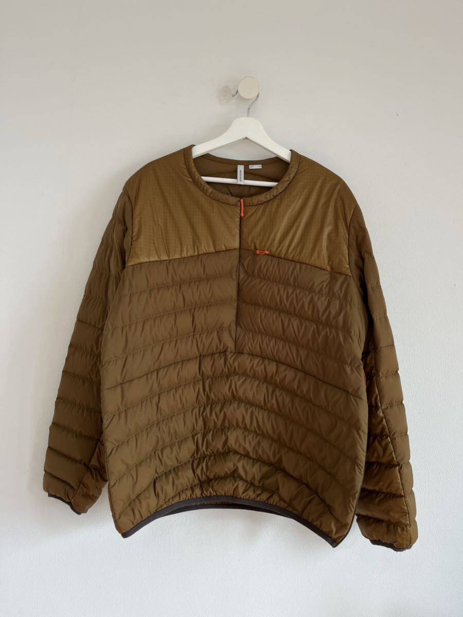 WOOLRICH ダウンジャケット L/XL ブラウン拍卖