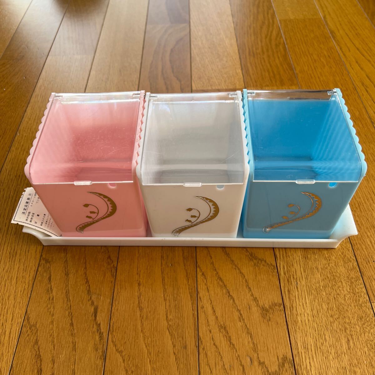 エンゼルスリーポット★昭和レトロ★調味料入れ★昔拍卖