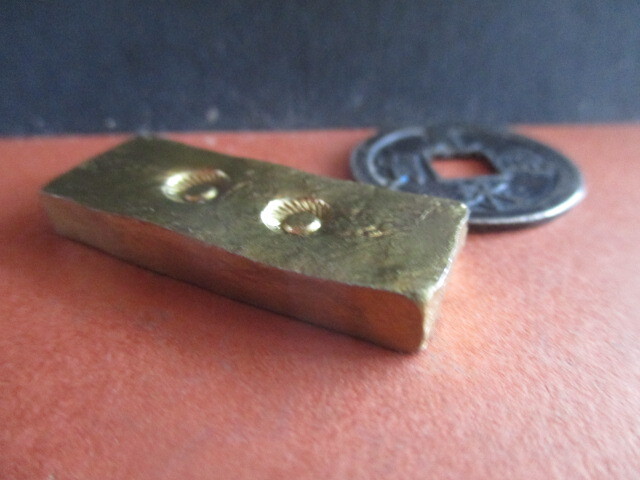 対馬国府中藩公金 量目約21.2g 小判 金塊・金地金拍卖