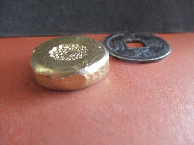 周防国徳山藩公金 量目約22.9g 小判 金塊・金地金拍卖