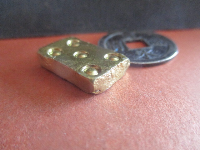 高知城の内蔵金 量目約11.7g 土佐国土佐藩山内家 高知県 金塊・金地金拍卖