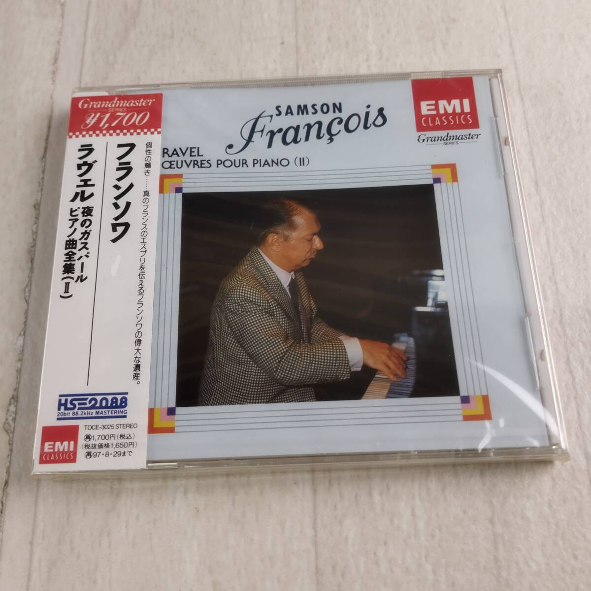 1JC6 未開封 CD サンソン・フランソワ モリス・ラヴェル ピアノ曲全集拍卖