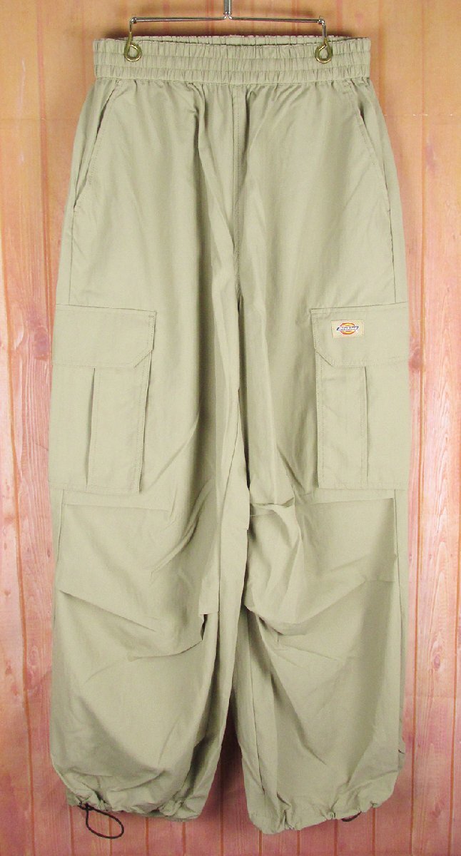 LYP19590 Dickies ディッキーズ レディース イージー カーゴパンツ 80232800 ムラサキスポーツ別注 ベージュ M 未使用拍卖