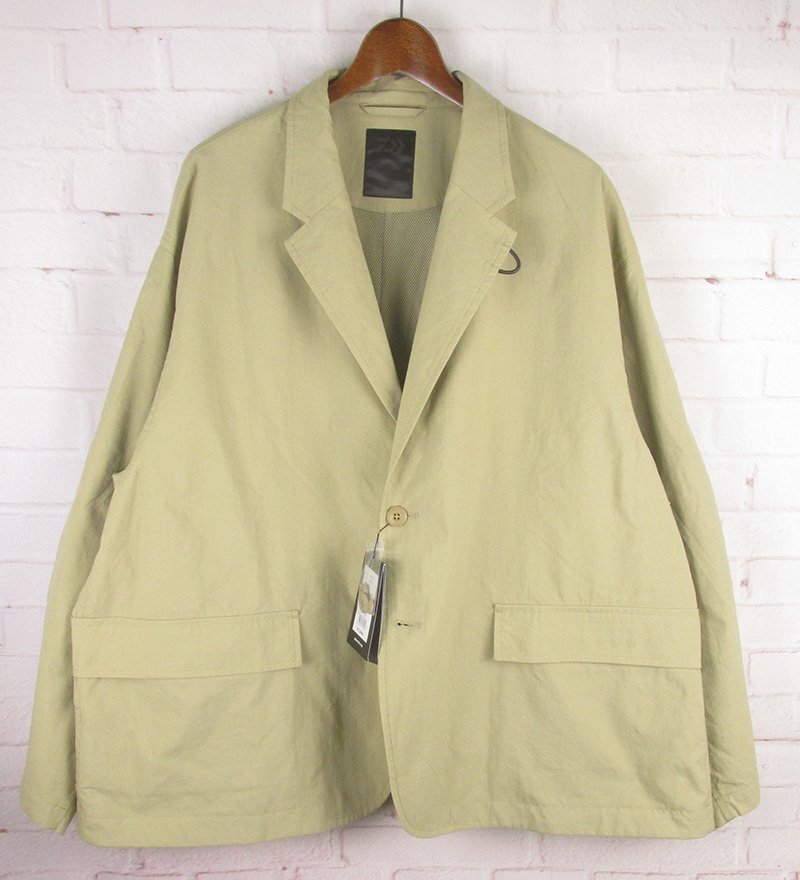 LAJ24645 DAIWA PIER39 ダイワピア39 TECH BUSH 2B JACKET テックブッシュ2Bジャケット BJ-54023 JP M 未使用 サンドベージュ拍卖