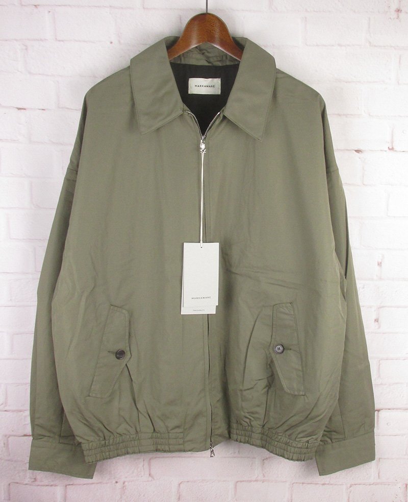LAJ24618 MARKAWARE マーカウェア ULTRA LIGHT ALL WEATHER CLOTH ウルトラライト オールウェザークロス ワイドスポーツジャケット 3 未使拍卖