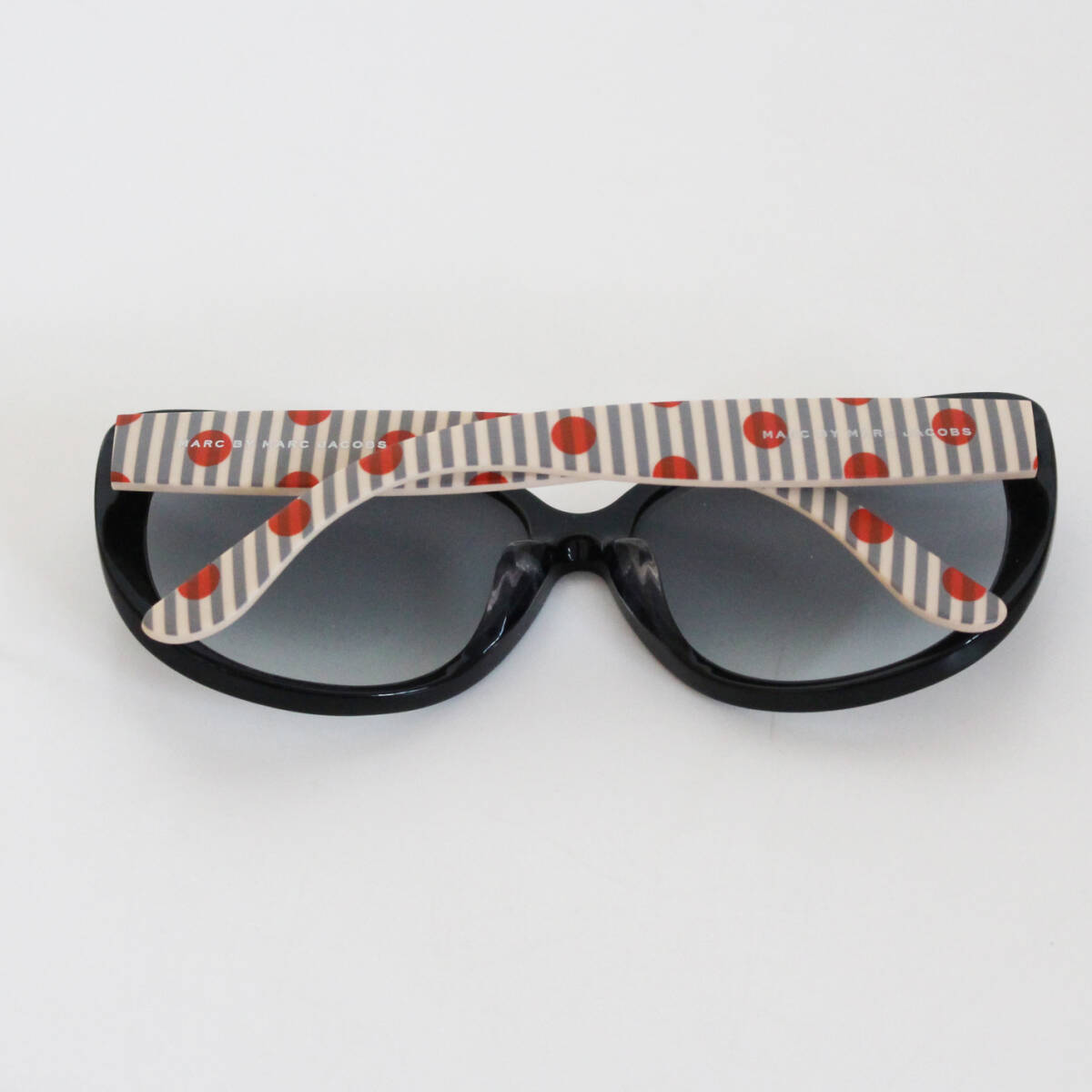 マークジェイコブス MARK BY MARC JACOBSサングラス◆ドット柄黒 マークバイ 水玉拍卖