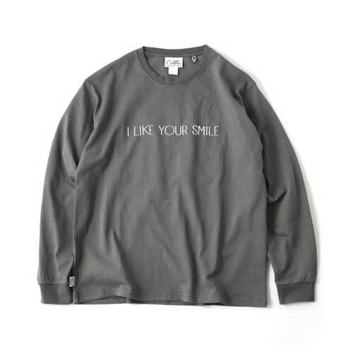 GYM MASTER ジムマスター G421700 7.4oz YOUR SMILEロンTee チャコール Lサイズ 新品拍卖