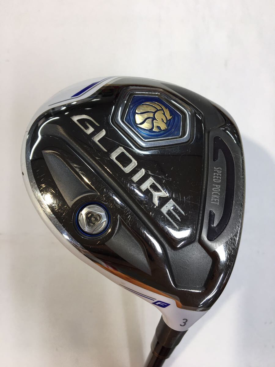 本州のみ送料無料◇即決価格◇FW◇テーラーメイド◇GLOIRE F◇GL 3300◇16度◇SR◇43in◇D-1◇317g◇カバー無拍卖