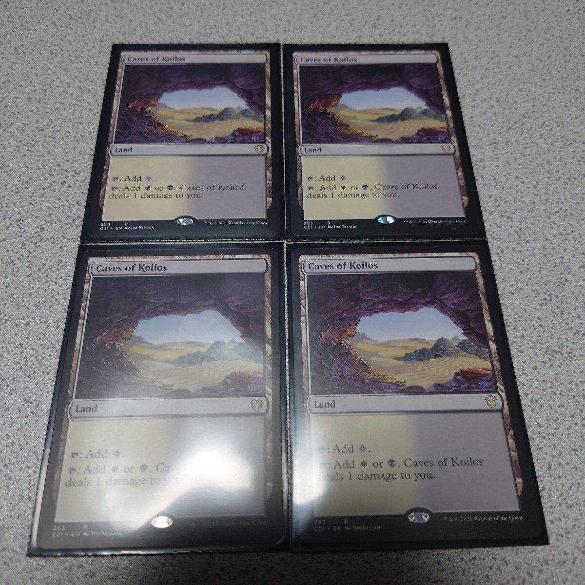 MTG C21 コイロスの洞窟 英語 四枚セット 即決拍卖