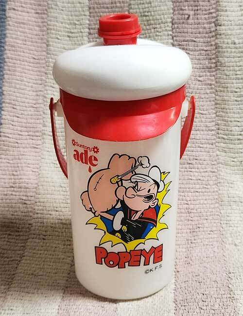 水筒 ポパイ POPEYE サントリー エード Suntory ade グラス ポット タンブラーレトロ 未使用 非売品 昭和 レア 貴重拍卖