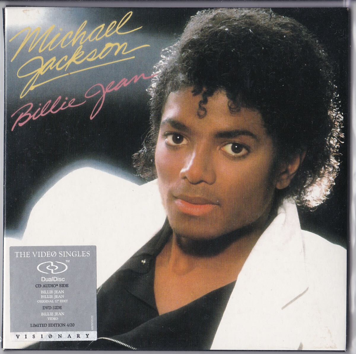 Michael Jackson / Billie Jean - The Video Singles: DualDisc (CD+DVD) マイケル・ジャクソン拍卖