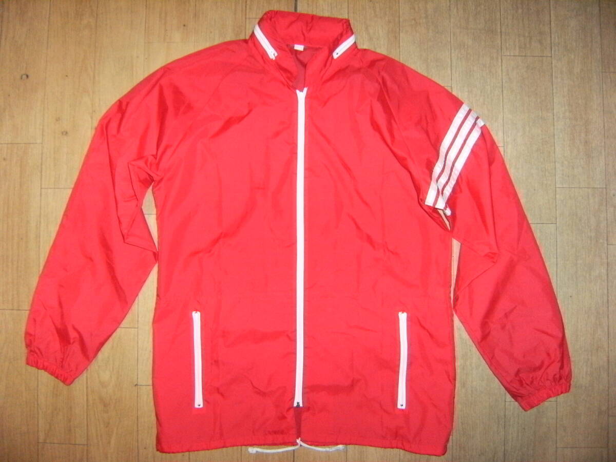 昭和レトロ★80年代★日本製★当時物★アウトドア ナイロンジャケット ナイロンジャンパー★マラソン 野球 陸上 サッカー キャンプ 登山拍卖