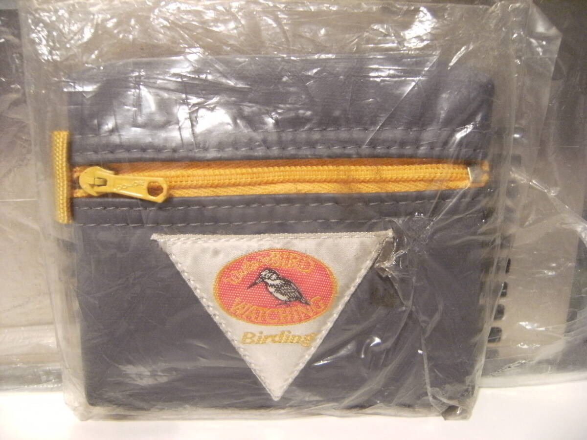 未使用★廃番★昭和レトロ★日本製★80年代★当時物 SONY ソニーエンタテインメント BIRD WATCHING バードウォッチング 財布★愛鳥 野鳥拍卖