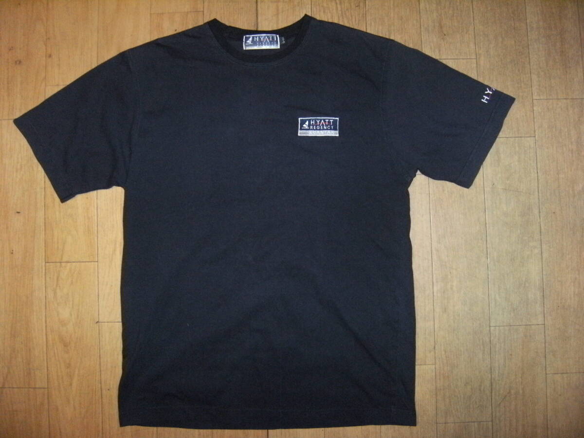 非売品★レトロ★90年代★当時物 スタイル 従業員 HYATT REGENCY KUANTAN マレーシア クアンタン ハイアットリージェンシー Tシャツ ホテル拍卖