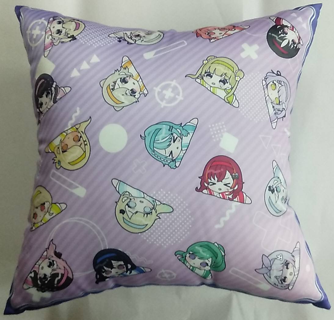 【送料:佐川80サイズ】ぶいすぽっ!文化体育祭×激ローちびキャラクッション【ぶいすぽ Vtuber】拍卖