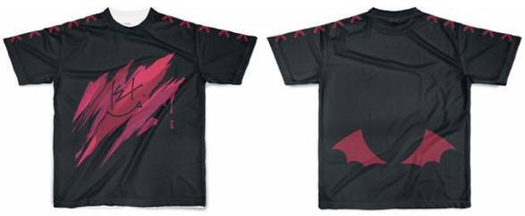 葛葉 オリジナルフルグラフィックTシャツ Mサイズ 赤【黒Tシャツ にじさんじ Vtuber】拍卖