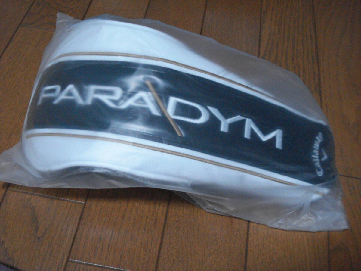 もはや新品は希少!今ならFW・UT用も出品中!CallaWay PARADYM(パラダイム・2023) メンズ1W用純正カバー ビニール未開封新品売切り!拍卖