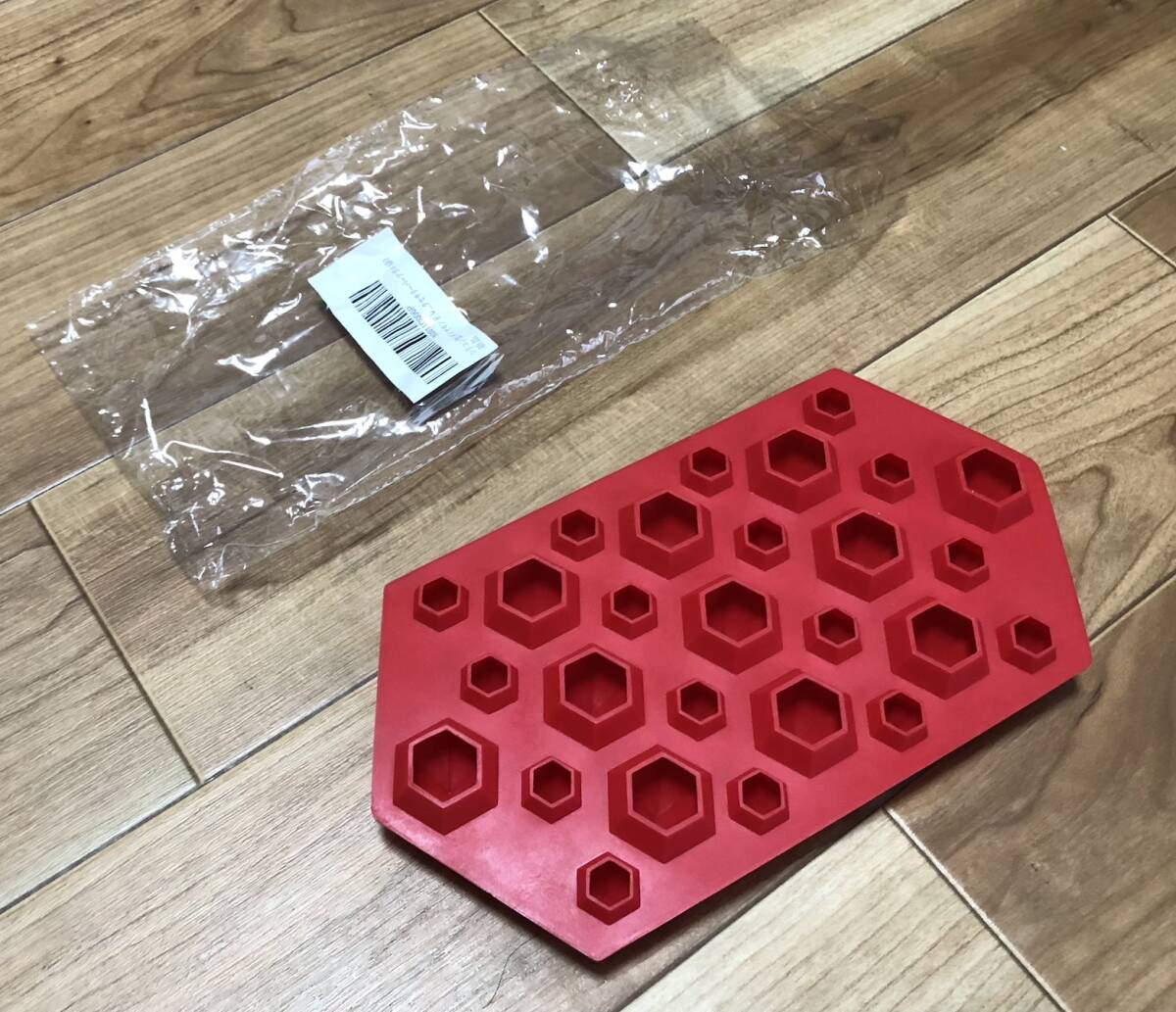 シリコン型 ダイヤモンド レジン アクセサリーパーツ デコ (レッド) P120拍卖