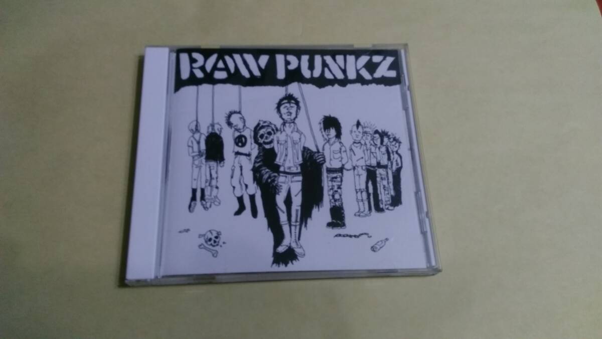 送料込 VA/RAW PUNKZ☆Raw Distractions Persevere Solptos Vendetta! Skizophrenia! 拍卖