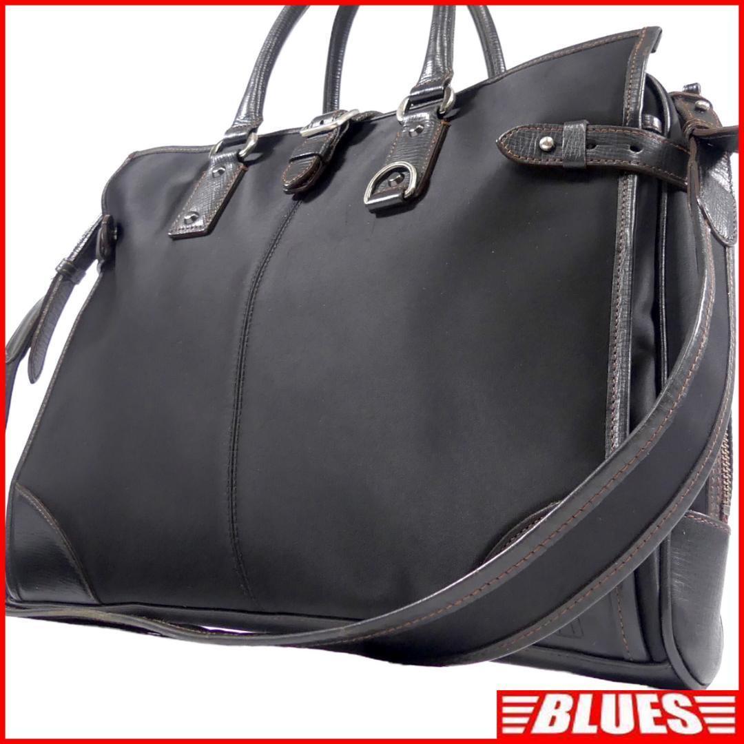 即決★LIN-KU★レザーコンビビジネスバッグ 輪怐 メンズ 黒 ショルダー 本革 ブリーフケース 本皮 通勤 カバン 出張 鞄 かばん レディース拍卖