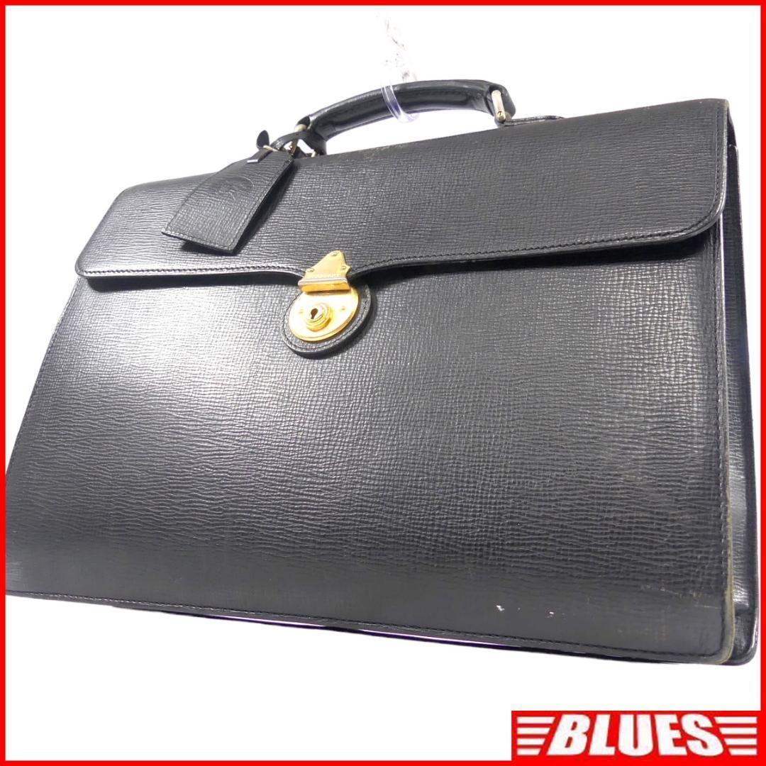 即決★BURBERRY★オールレザービジネスバッグ バーバリー メンズ 黒 ノバチェック 本革 ブリーフケース 本皮 通勤 カバン 出張 鞄 かばん拍卖