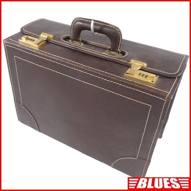 即決★N.B.★レザーパイロットケース メンズ 茶 トラベルバッグ 本皮 ビジネスバッグ アタッシュケース 旅行 かばん フライト 出張 カバン拍卖