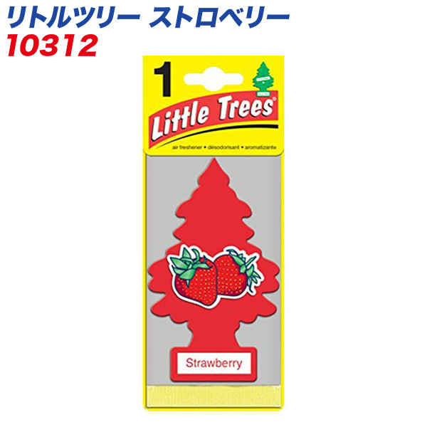 メテオAPAC株式会社:LittleTrees エアーフレッシュナー ストロベリー 吊り下げ式芳香剤/10312/拍卖