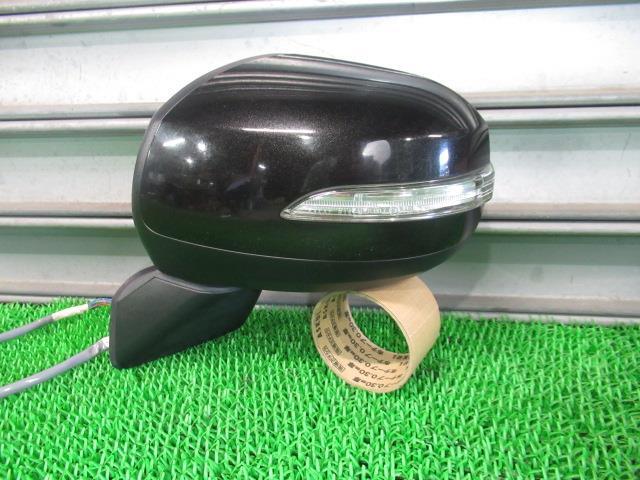 ムーヴ DBA-LA110S 左サイドミラー 87940-B2F70 X07 ブラックマイカメタリック /41745拍卖