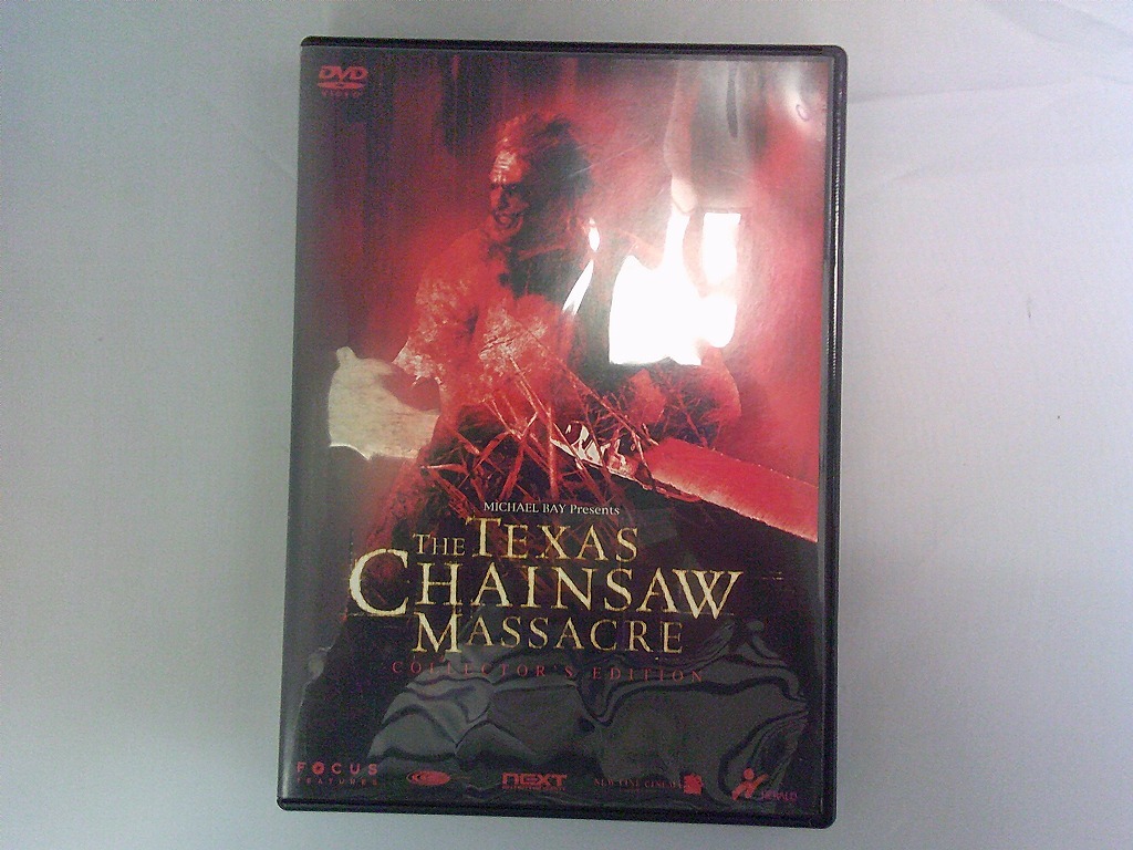 UD679★DVD The Texas Chainsaw Massacre テキサスチェーンソー ケース・ジャケット付き 起動確認済み 盤面良好拍卖