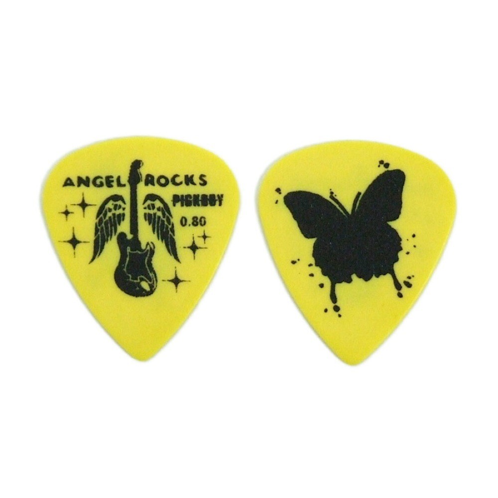 PICKBOY GP-AR-21/08 Angel Rocks Shadow Butterfly 0.80mm ギターピック×10枚拍卖