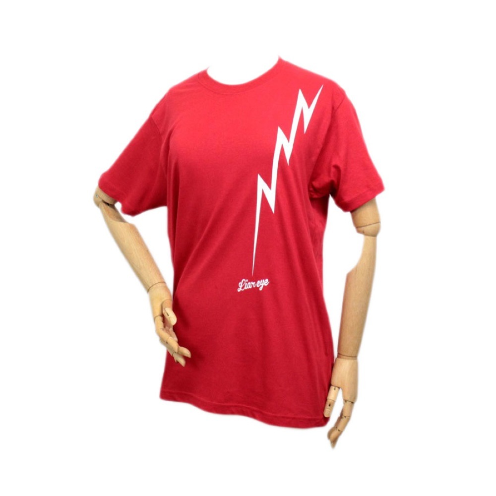 Liar Eye LIGHTING T-shirt RED XS Tシャツ拍卖