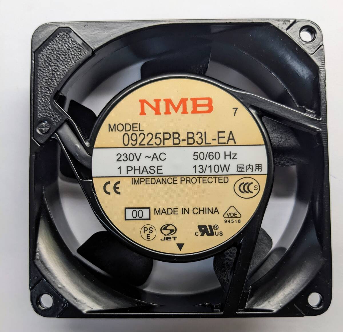 ★ミネベアミツミ AC230Vファン(92x92x25)09225PB-B3L-EA-00★送料無料拍卖