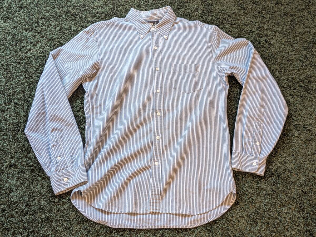 RRL ストライプBDシャツ Sサイズ拍卖