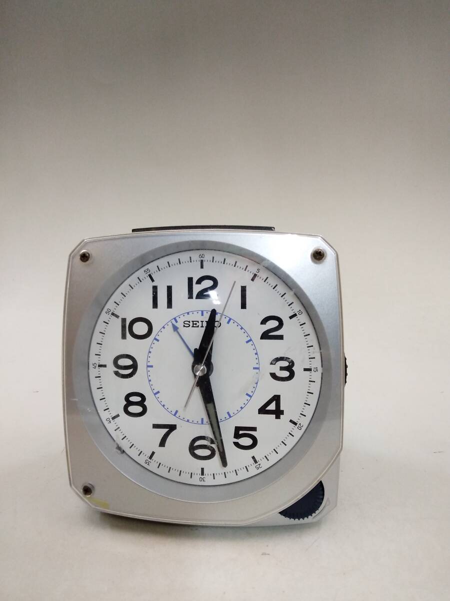1024-0018 セイコー クロック 目覚まし時計 アナログ KR831S SEIKO拍卖