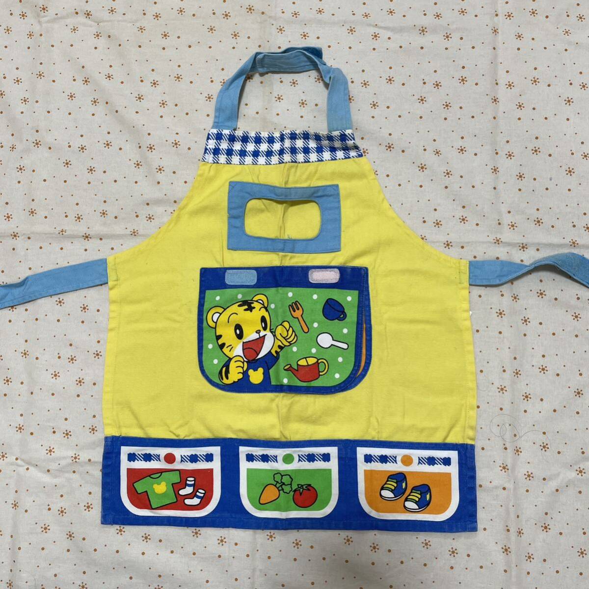 送料無料! ベネッセ こどもちゃれんじ しまじろう ☆ エプロン拍卖