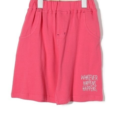 新品 SHOO・LA・RUE(Kids) パンダプリントハーフパンツ ピンク(072) 120cm 定価1089円拍卖