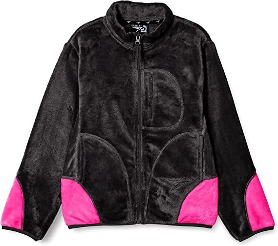 新品 瞬足アパレル スウィッチフリースジャケット ブラック(019) 12(120cm) 定価4290円拍卖