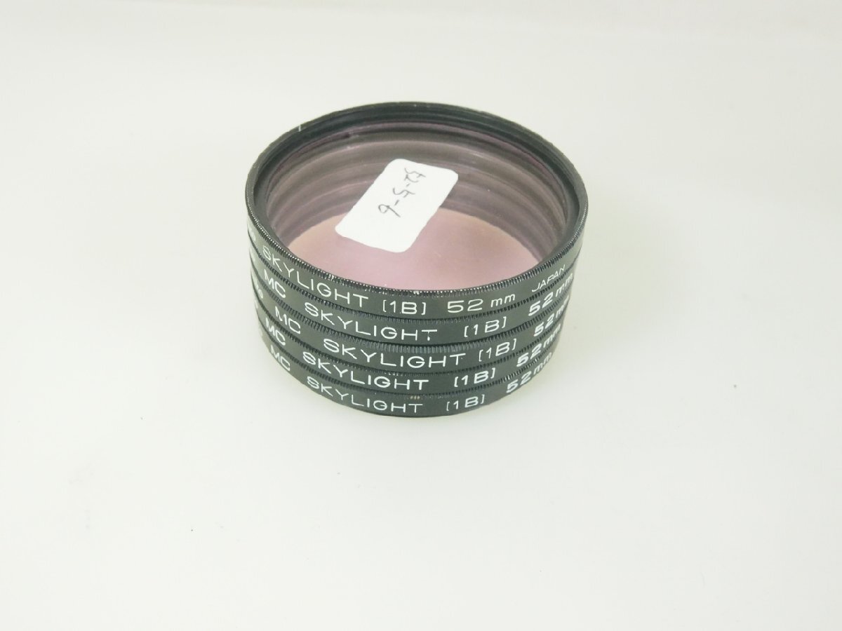 M160-52-5-6☆☆52mmフィルター ケンコー スカイライト x5枚セット拍卖
