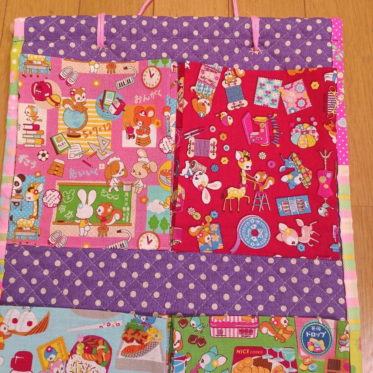 レトロアニマルウオールポケット はいから横町 ハイカラ横丁 カラーボックス ハンドメイド 昭和レトロ レトロポップ拍卖