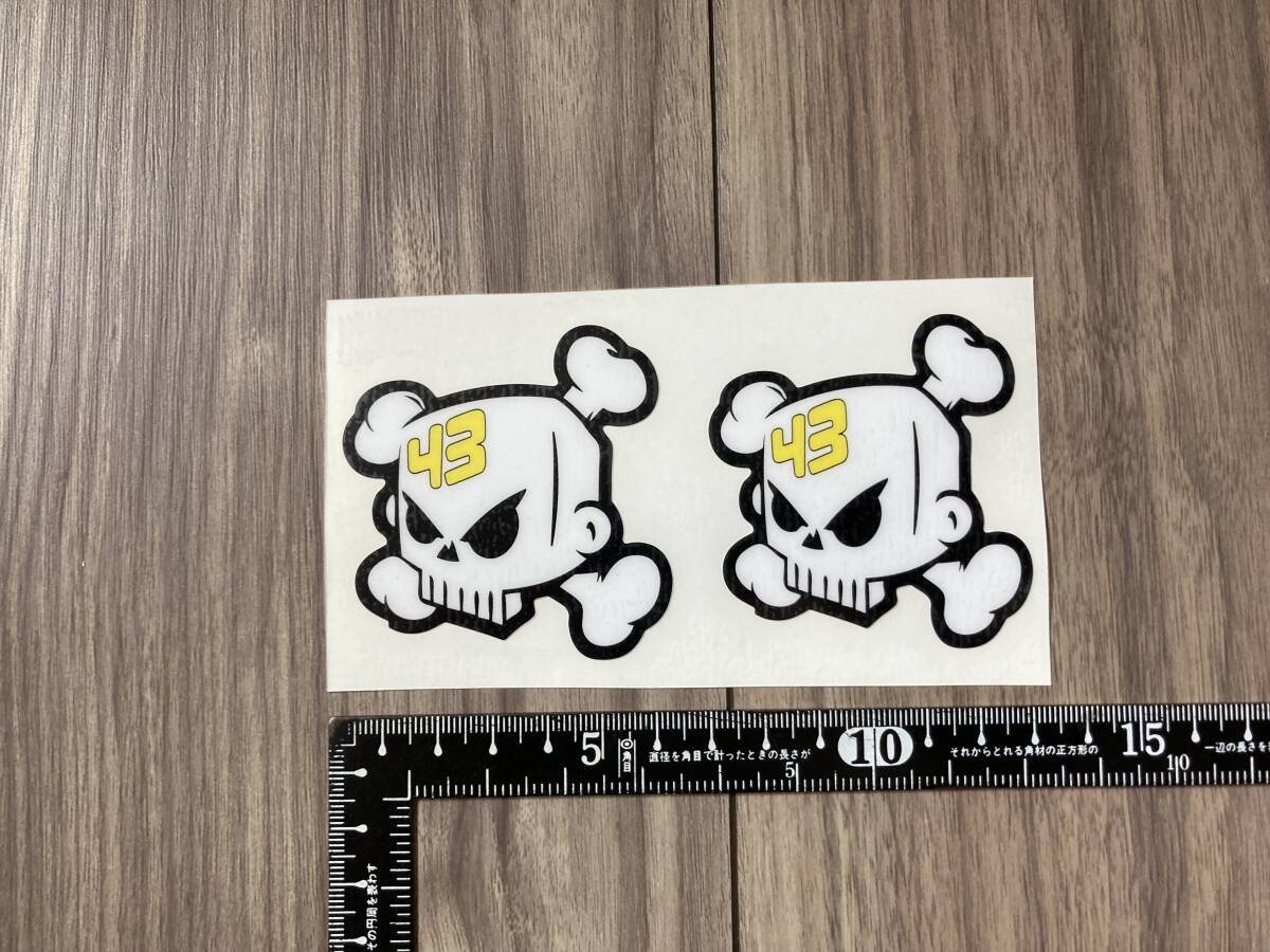 ★送料無料★Ken Block 43 ケン ブロック ラミネート ステッカー セット 6cm × 6cm拍卖