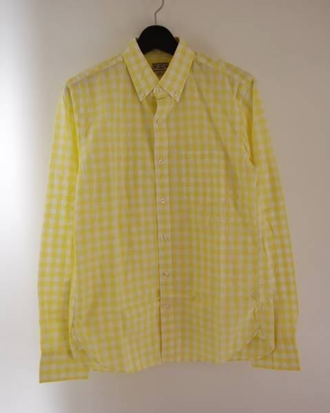 美品 J.CREW ギンガムチェックシャツ ボタンダウン ジェイクルー Mサイズ拍卖