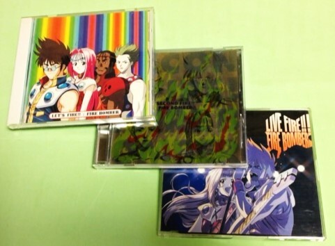 マクロス7 3枚セット「LET'S FIRE!!」「SECOND FIRE!!」「LIVE FIRE!!」 福山芳樹,チエカジウラ等拍卖