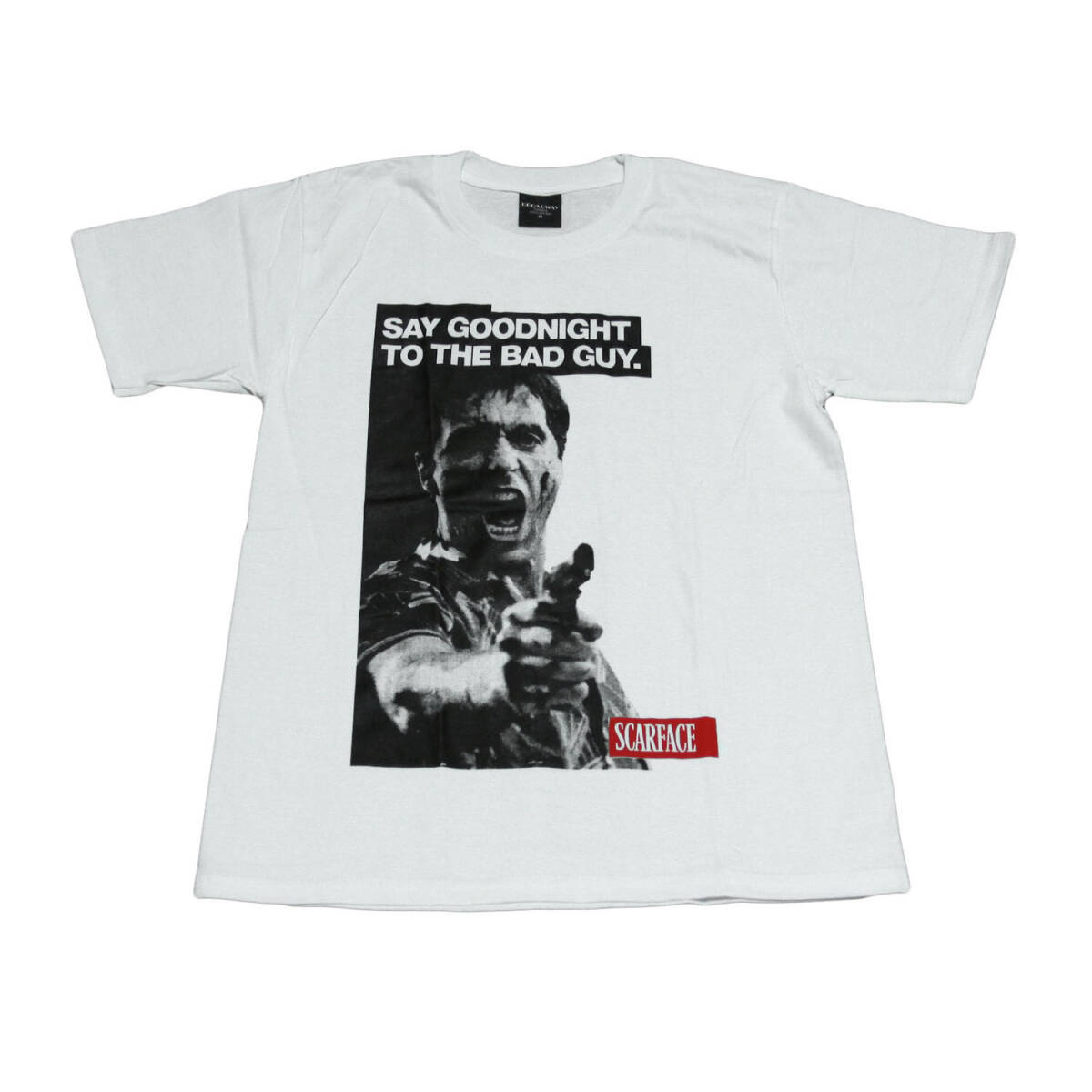 スカーフェイス アルパチーノ ギャング アメリカ 映画 名作 おしゃれ ストリート系 おもしろTシャツ メンズ 半袖★M421L拍卖