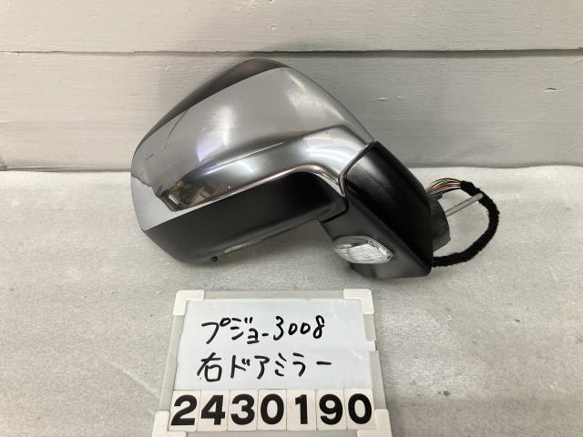 プジョー 3008 T85F02 右ドアミラー メッキ 6P+5P プレミアム A-6 013784拍卖