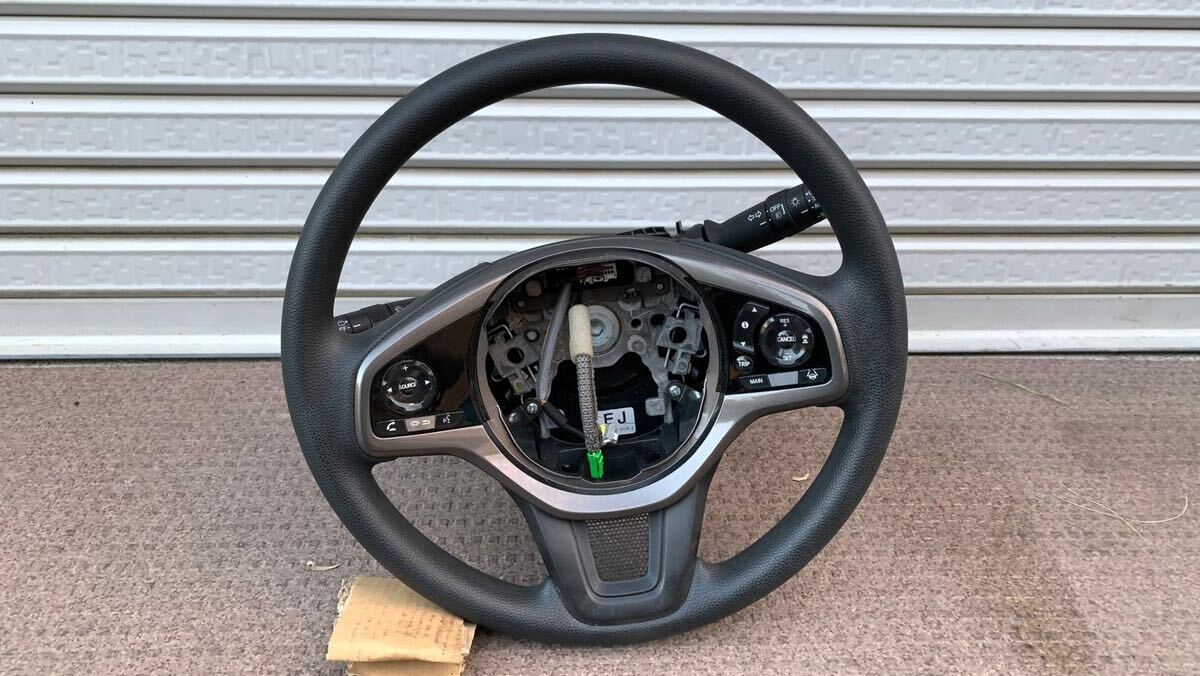 JH3 ホンダ N-WGN純正ステアリング/ハンドルスイッチ付 拍卖