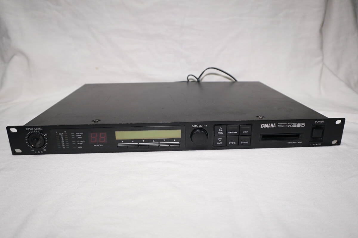 ★ YAMAHA ヤマハ ★ 名機 マルチエフェクター 【 SPX990 】拍卖