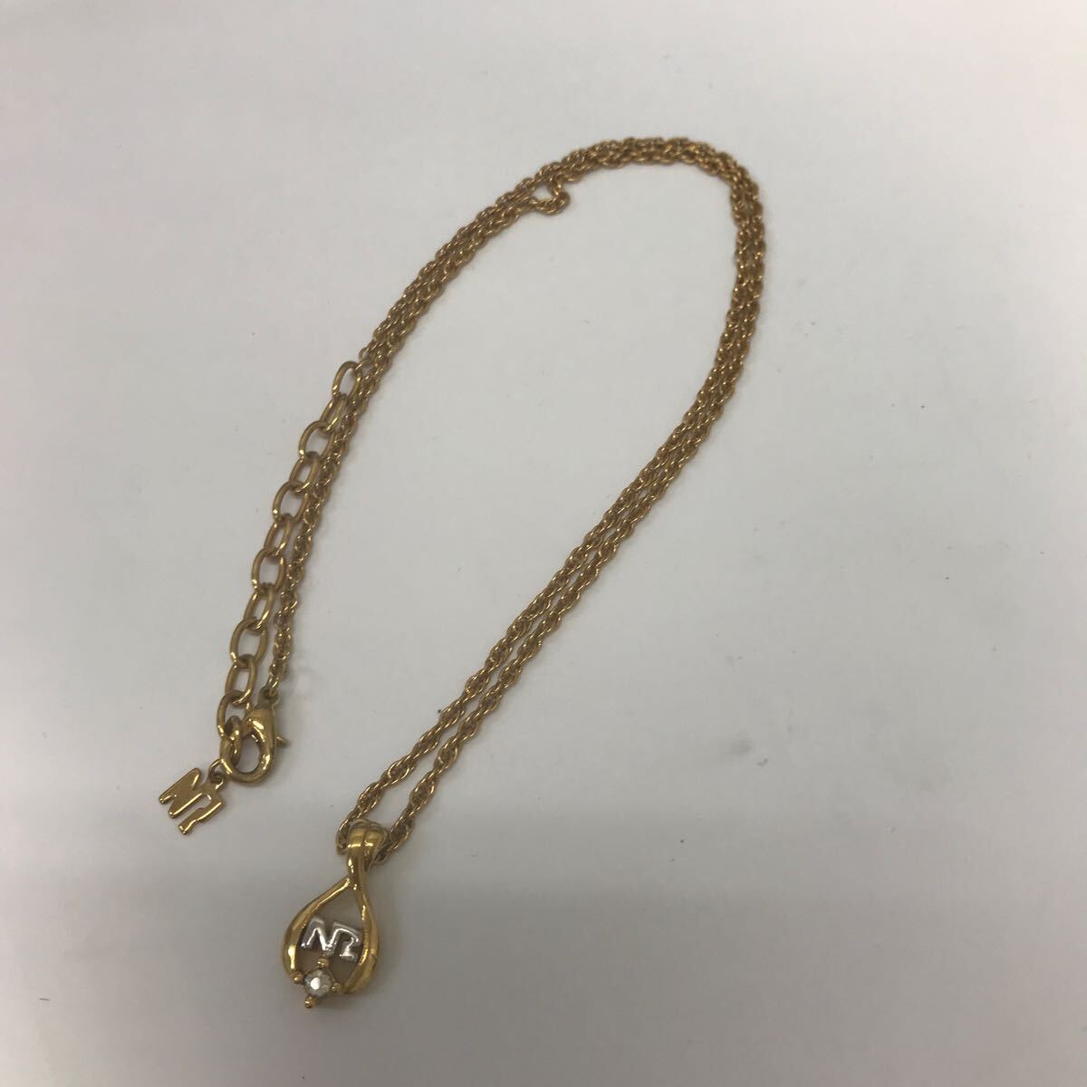 36486 0910Y ニナリッチ ネックレス アクセサリー ゴールドカラー拍卖